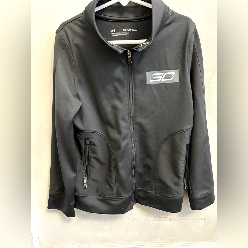 Under Amour Boys YXS Jacket, Steph Curry